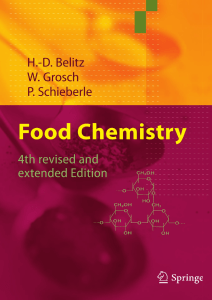 H.-D. Berlitz Food Chemistry 2009 4th revised and extended Edition BOOK