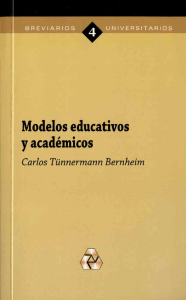 Modelos educativos y academicos
