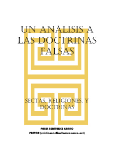 doctrinas falsas
