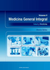 MEDICINA GENERAL INTEGRAL, VOLUMEN 2, SALUD Y MEDICINA, ALVARO SINTES, 2014