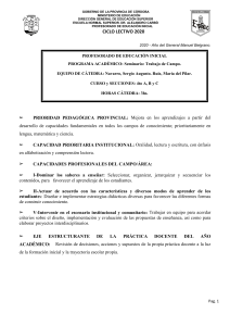 Plan 2020 Sem Trabajo de Campo (PEI 4º)