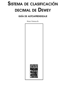 Aprendizaje Sistema-de-Clasificacion-Dewey