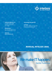 Manual Intelisis 2800