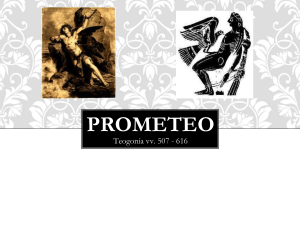 El mito de Prometeo