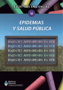 Escritura en Ciencias - Epidemias y Salud Pública
