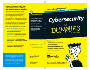 2015-osspaloalto1-cybersecurity-for-dummies