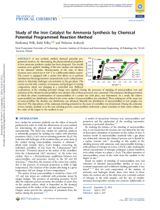 Catalyst for Ammonia Synthesis