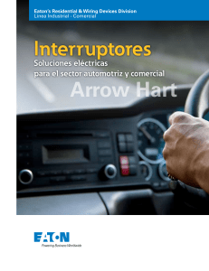 Catálogo de Interruptores Eaton