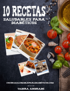 10 recetas para diabeticos