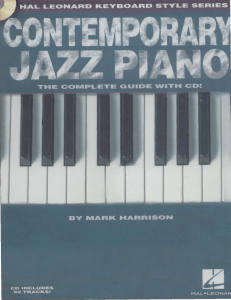 Mark Harrison - Contemporary Jazz Piano - 2010