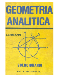 Solucionario Geometría Analítica de Charles H. Lehmann ( PDFDrive.com )