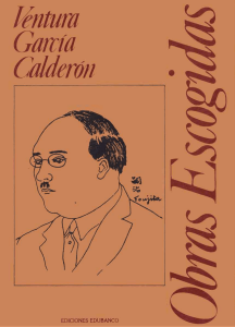 García Calderón Obras escogidas