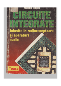 Basoiu, Mihai - Circuite Integrate din aparatura radio si audio - vol.1
