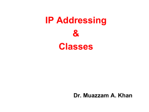 (CCNA) 4.IP Addresses
