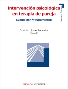 Intervención psicológica en terapia de pareja - Labrador (coord.) (1)