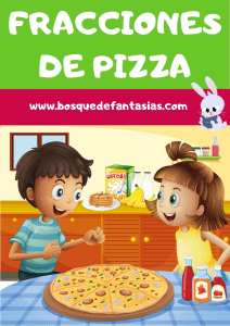 FRACCIONES DE PIZZA