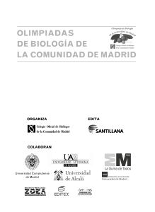 Olimpiadas Biología Comunidad de Madrid