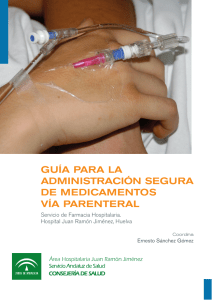Guia de administracion segura de medicamentos via parenteral 2011