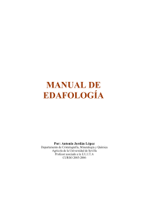 MANUAL DE EDAFOLOGÍA