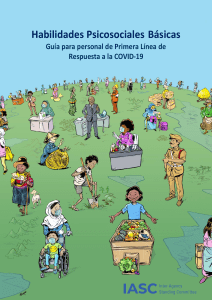 Basic Psychosocial Skills- A Guide for COVID-19 Responders (Spanish)