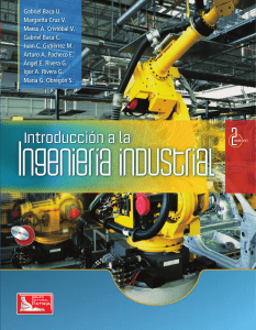 Introduccion a la Ingenieria Industrial