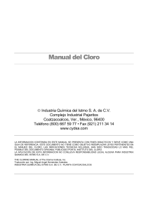 Manual del Cloro (LIT)