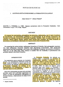 Galvis,J.,Tamara,A.(1985) Algunas anotaciones sobre la Formacion Gualanday.-Geol.Colombiana,14,pp.71-76,2Figs.,Bogota