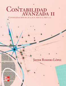 (Chocolombia) Álvaro Javier Romero López - Contabilidad avanzada II. 2-McGraw Hill (2009)