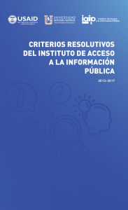 Criterios resolutivos IAIP 2013-2017