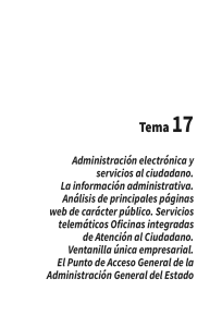 Tema Administración electrónica 39 y 40 2015