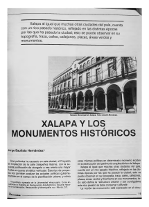 Xalapa y los monumentos Historicos