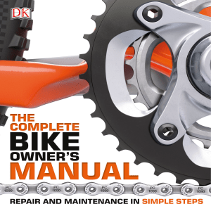 The Complete Bike Owners Manual - DK Publishing 2017