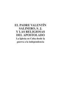P. VALENTIN SALINERO Y LAS RR DEL APOSTOLADO