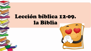 Lección bíblica 12-09