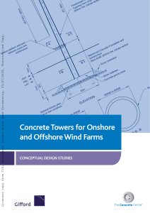 Concrete Towers For Onshore And Offshore Wind Farms, 2007