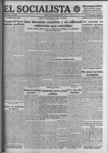 El socialista  3 agosto 1934  