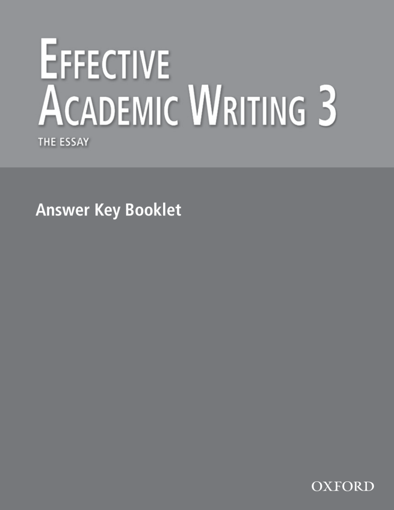 college writing 3 2 answer key