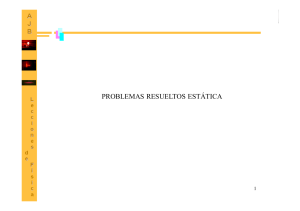 Estatica problemas resueltos 151118