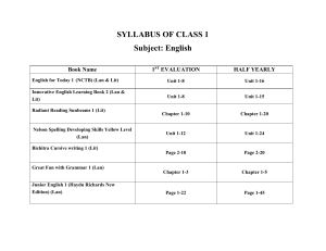 Syllabus-2019-of-Class-1
