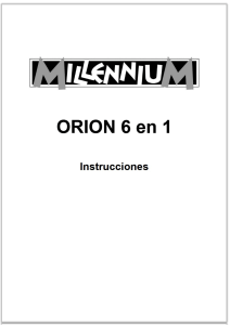 Millenium 2000 manual