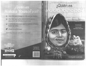 Libro Malala ALE 1