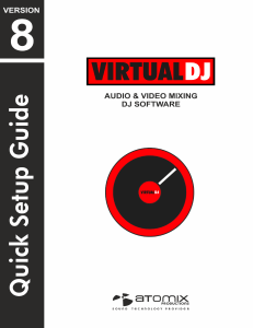 VirtualDJ 8 - Getting Started