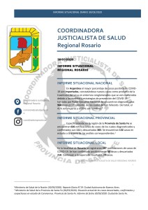 COORDINADORA DE SALUD-Informe