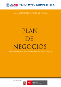 Plan de Negocios - Karen Weinberger