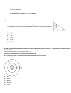 Clase 3 - Ejercicios de Geometria