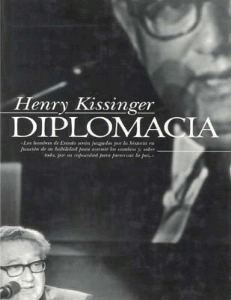 Kissinger Diplomacia