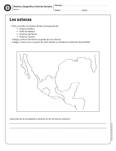 Aztecas mapa