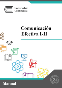 Manual de Comunicación Efectiva - Unidades I y II