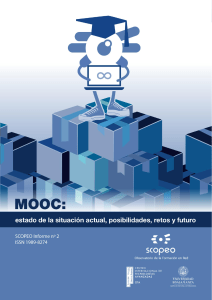 SCOPEO Informe Nº 2. MOOC. Estado de la situación actual, posibilidades, retos y futuro