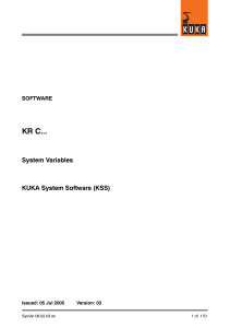 system variables manual
